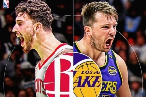 开云官网-狂野西部焦点大战！NBA官方发布火湖大战海报：申京VS东契奇